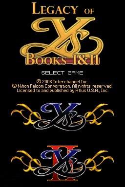 Screenshot Legacy of Ys - Books I & II