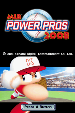 Screenshot Mlb Power Pros 2008