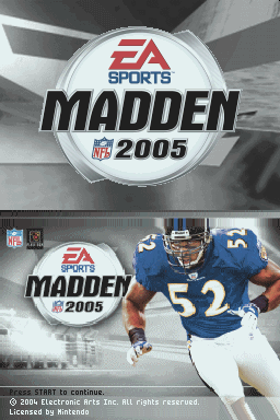 Screenshot Madden NFL 2005