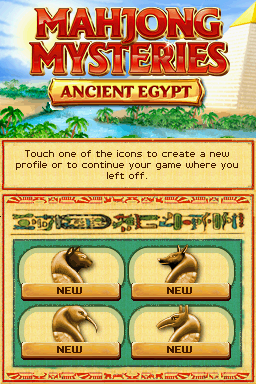 Screenshot Mahjongg Mysteries : Ancient Egypt