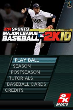 Screenshot Major League Baseball 2k10