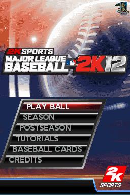 Screenshot Major League Baseball 2k12