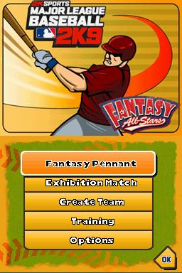 Screenshot Major League Baseball 2K9 : Fantasy All-Stars