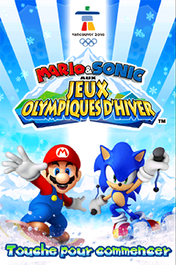 Screenshot Mario & Sonic Aux Jeux Olympiques D'hiver
