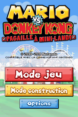 Screenshot Mario vs. Donkey Kong : Pagaille à Mini-Land !