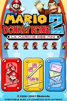 Screenshot Mario vs. Donkey Kong 2 : La marche des Mini