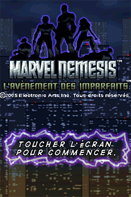 Screenshot Marvel Nemesis : L'Avènement des Imparfaits