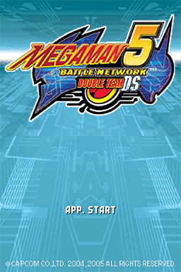 Screenshot Mega Man Battle Network 5 : Double Team DS