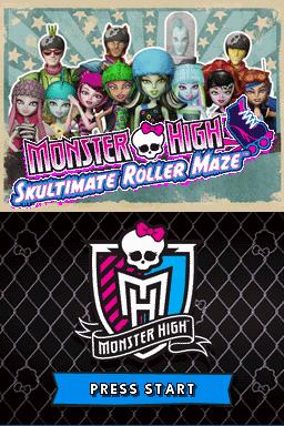 Screenshot Monster High : Course de Rollers Incroyablement Monstrueuse