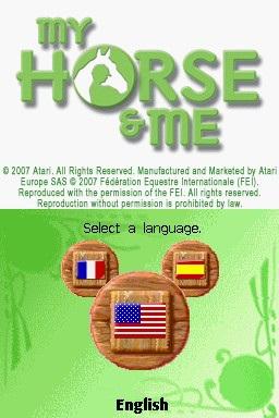 Screenshot Mon Cheval et Moi