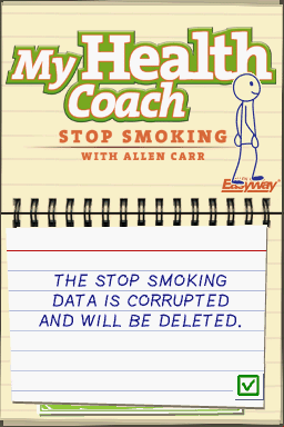 Screenshot Mon Coach Personnel : J'Arrête de Fumer