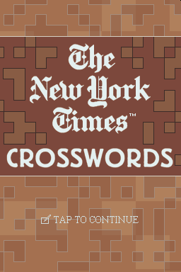 Screenshot The New York Times Crosswords