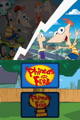 Screenshot Phineas And Ferb - 2 Disney Games
