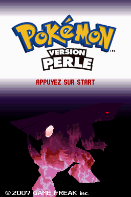Screenshot Pokemon - Version Perle