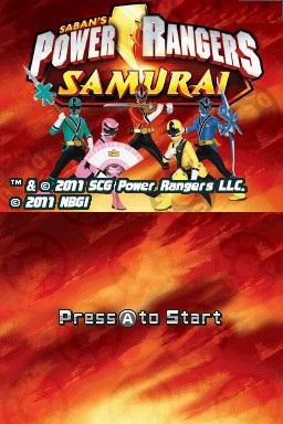 Screenshot Power Rangers Samurai