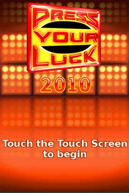 Screenshot Press Your Luck - 2010 Edition