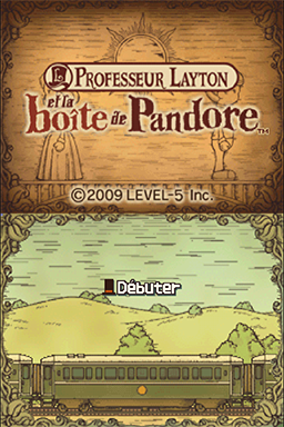 Screenshot Professeur Layton et la Boite de Pandore