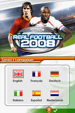 Screenshot Real Soccer 2008