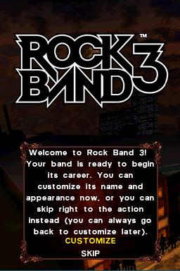 Screenshot Rock Band 3