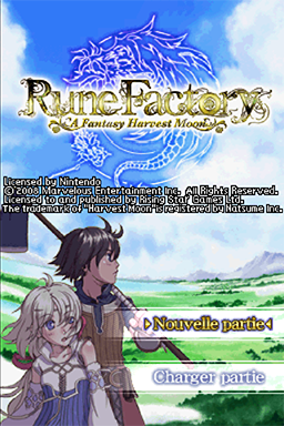 Screenshot Rune Factory - A Fantasy Harvest Moon