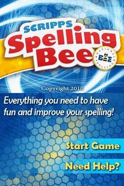 Screenshot Scripps Spelling Bee