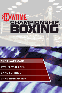 Screenshot Showtime Championship Boxing