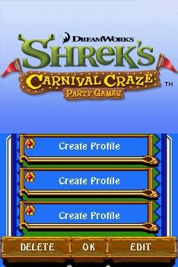 Screenshot Shrek : La Fête Foraine en Délire : Mini-Jeux