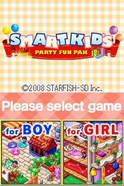 Screenshot Smart Kid's Party Fun Pak