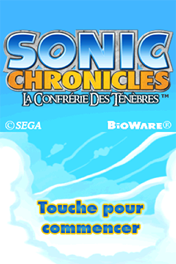 Screenshot Sonic Chronicles : La Confrérie des Ténèbres