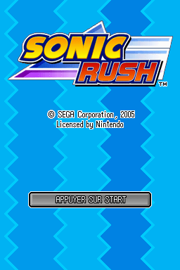 Screenshot Sonic Rush