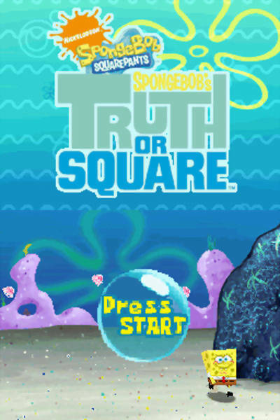 Screenshot SpongeBob's Truth or Square