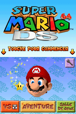 Screenshot Super Mario 64 DS