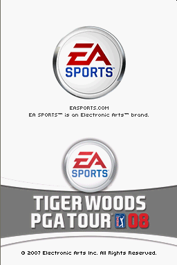 Screenshot Tiger Woods PGA Tour 08