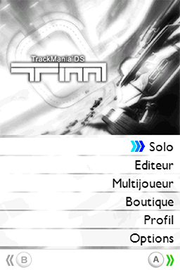 Screenshot TrackMania DS