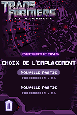 Screenshot Transformers : La Revanche - Decepticons