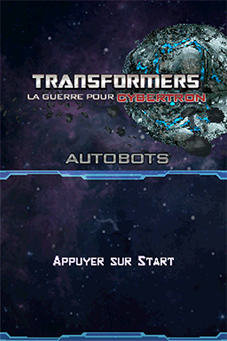Screenshot Transformers : La Guerre Pour Cybertron - Autobots