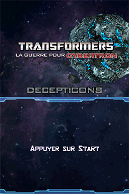 Screenshot Transformers : La Guerre Pour Cybertron - Decepticons