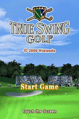 Screenshot Nintendo Touch Golf - Birdie Challenge