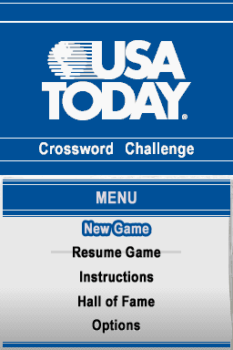 Screenshot Usa Today Crossword Challenge