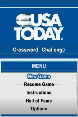 Screenshot Usa Today Puzzle Craze
