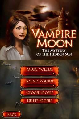 Screenshot Vampire Moon : Le Mystère du Soleil Noir