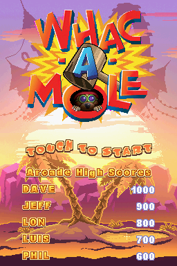 Screenshot Whac-a-mole