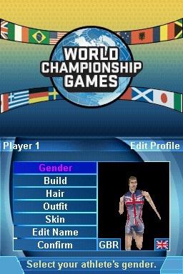Screenshot World Championship Games : A Track & Field Event