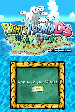 Screenshot Yoshi's Island DS