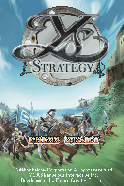 Screenshot Ys Strategy