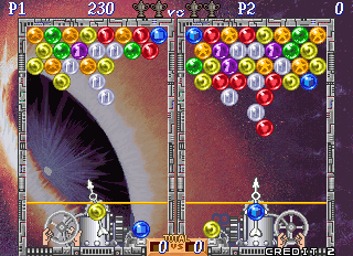 Screenshot Bust-A-Move Again (Ver 2.3O 1995/07/31)