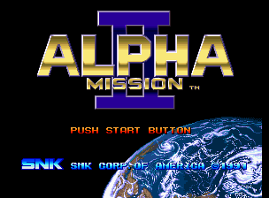 Screenshot Alpha Mission II
