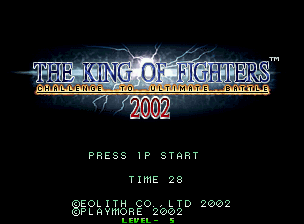 Screenshot The King of Fighters 2002