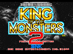 Screenshot King of the Monsters 2 : The Next Thing