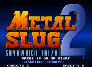 Screenshot Metal Slug 2 : Super Vehicle-001/II